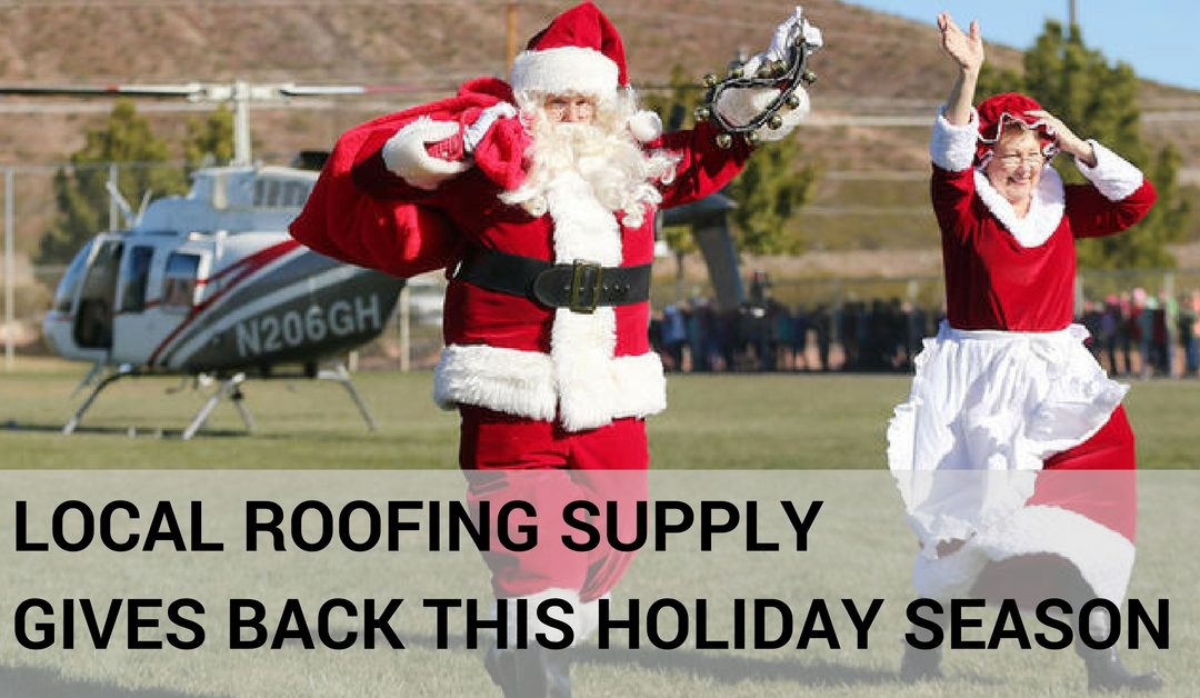 Local Roofing Supply Gives Back This Holiday Season