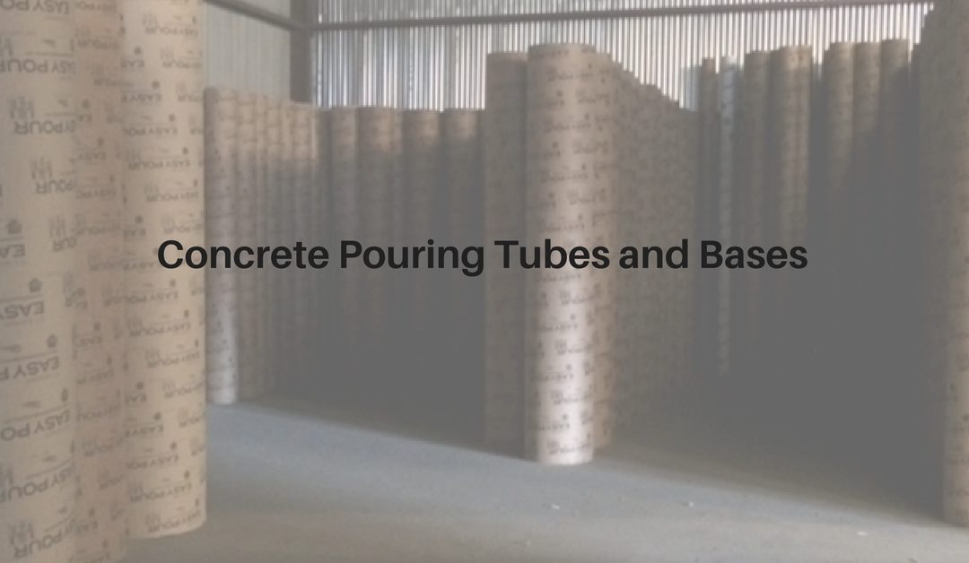 Concrete Pouring Tubes and Bases